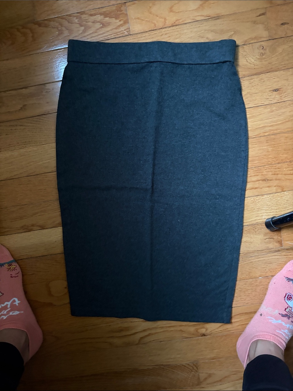 Forever 21 Dark Gray Pencil Skirt - Sleek Tailored Fit